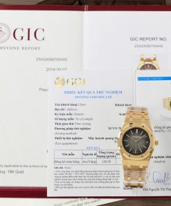 Audemars Piguet Royal Oak Jumbo 16202 Replica Watch Custom Gold Wrapped ZF Factory 39mm (2)