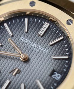 Audemars Piguet Royal Oak Jumbo 16202 Replica Watch Custom Gold Wrapped ZF Factory 39mm (2)