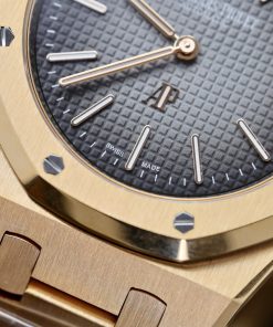Audemars Piguet Royal Oak Jumbo 16202 Replica Watch Custom Gold Wrapped ZF Factory 39mm (2)