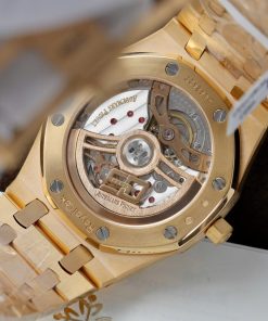Audemars Piguet Royal Oak Jumbo 16202 Replica Watch Custom Gold Wrapped ZF Factory 39mm (2)