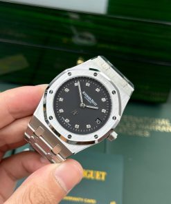 Audemars Piguet Royal Oak Jumbo Extra-Thin 15206PT Replica 11 Watch Black Dial IP Factory 39mm (2)