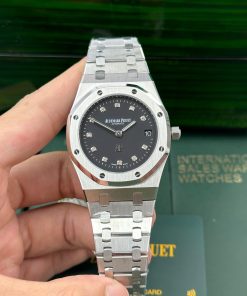 Audemars Piguet Royal Oak Jumbo Extra-Thin 15206PT Replica 11 Watch Black Dial IP Factory 39mm (2)