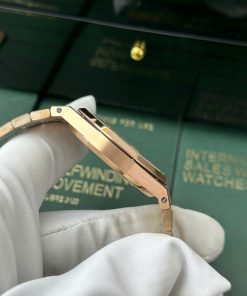 Audemars Piguet Royal Oak Jumbo Extra-Thin 15207OR Replica 11 Watches Black Dial IP Factory 39mm (1)