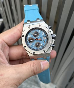 Audemars Piguet Royal Oak Offshoe 26238ST Replica Watches Blue 42mm (2)