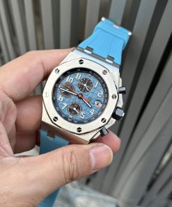 Audemars Piguet Royal Oak Offshoe 26238ST Replica Watches Blue 42mm (2)