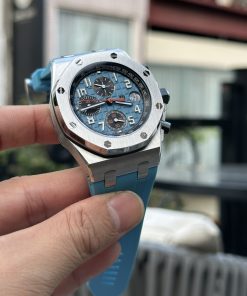 Audemars Piguet Royal Oak Offshoe 26238ST Replica Watches Blue 42mm (2)