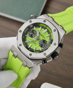 Audemars Piguet Royal Oak Offshore Diver Chronograph Replica 11 Watch Green 42mm (2)