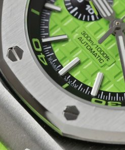 Audemars Piguet Royal Oak Offshore Diver Chronograph Replica 11 Watch Green 42mm (2)