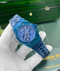 Audemars Piguet Royal Oak Perpetual Calendar 26579CS Replica 11 Watch Blue BBR Factory 41mm (2)