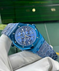 Audemars Piguet Royal Oak Perpetual Calendar 26579CS Replica 11 Watch Blue BBR Factory 41mm (2)