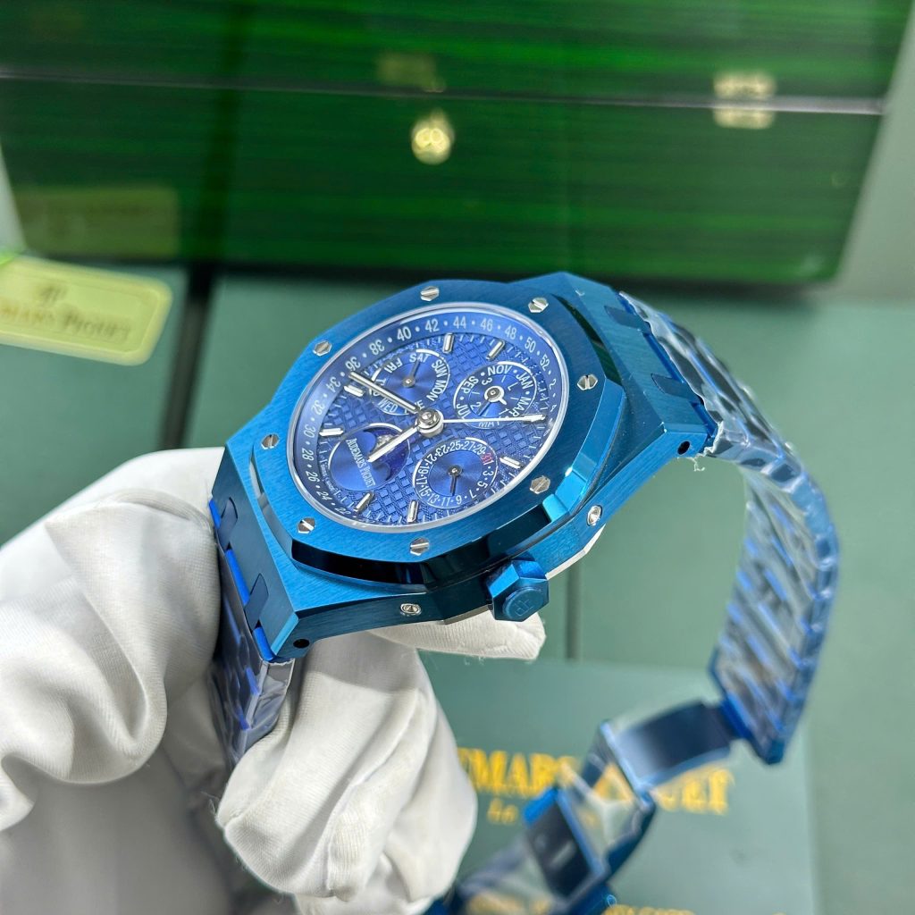 Audemars Piguet Royal Oak Perpetual Calendar 26579CS Replica 11 Watch Blue BBR Factory 41mm (2)
