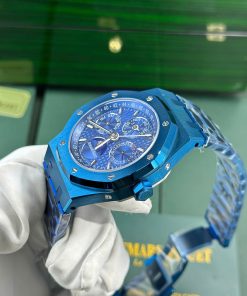 Audemars Piguet Royal Oak Perpetual Calendar 26579CS Replica 11 Watch Blue BBR Factory 41mm (2)