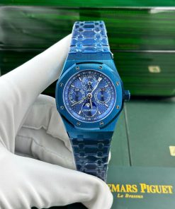 Audemars Piguet Royal Oak Perpetual Calendar 26579CS Replica 11 Watch Blue BBR Factory 41mm (2)