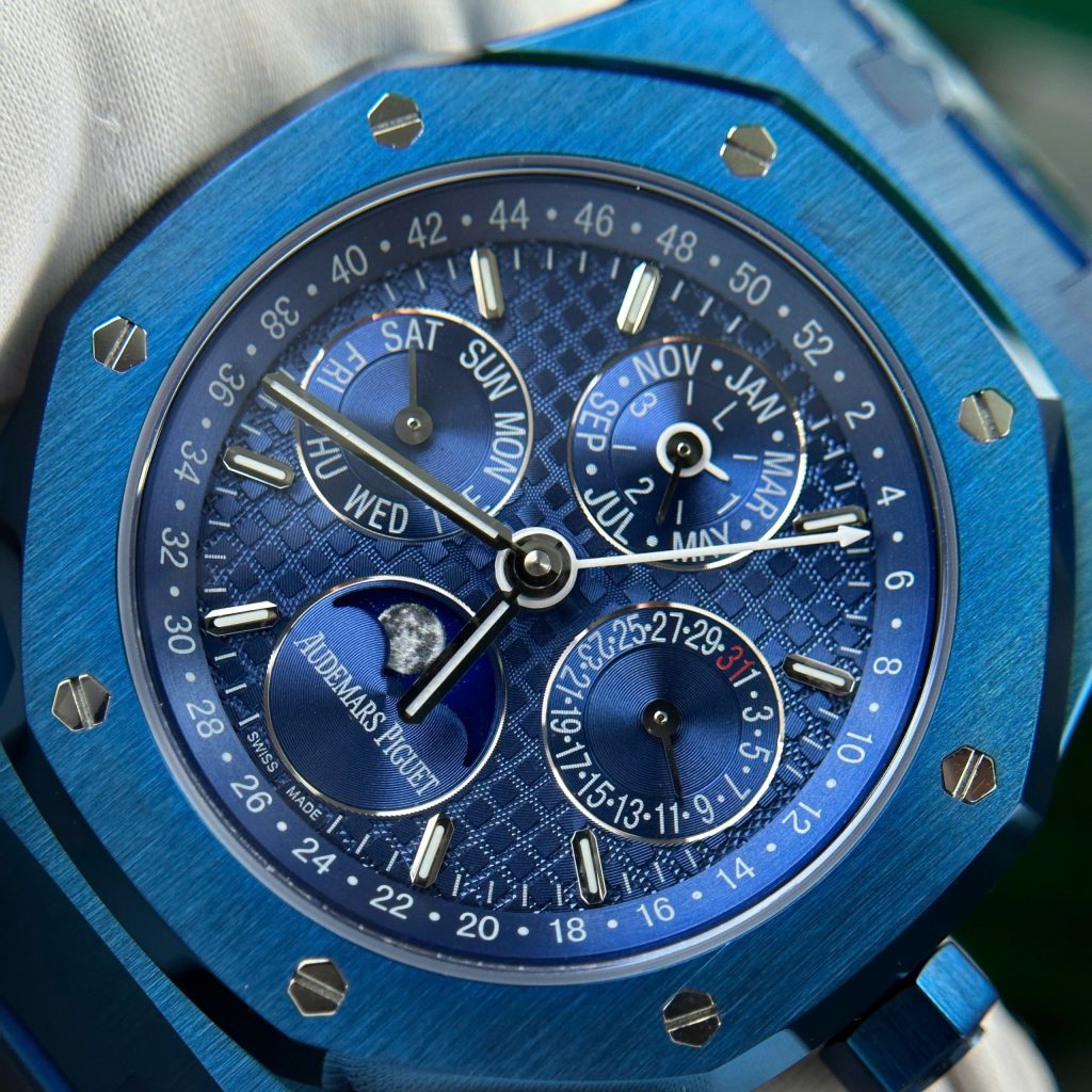 Audemars Piguet Royal Oak Perpetual Calendar 26579CS Replica 11 Watch Blue BBR Factory 41mm (2)