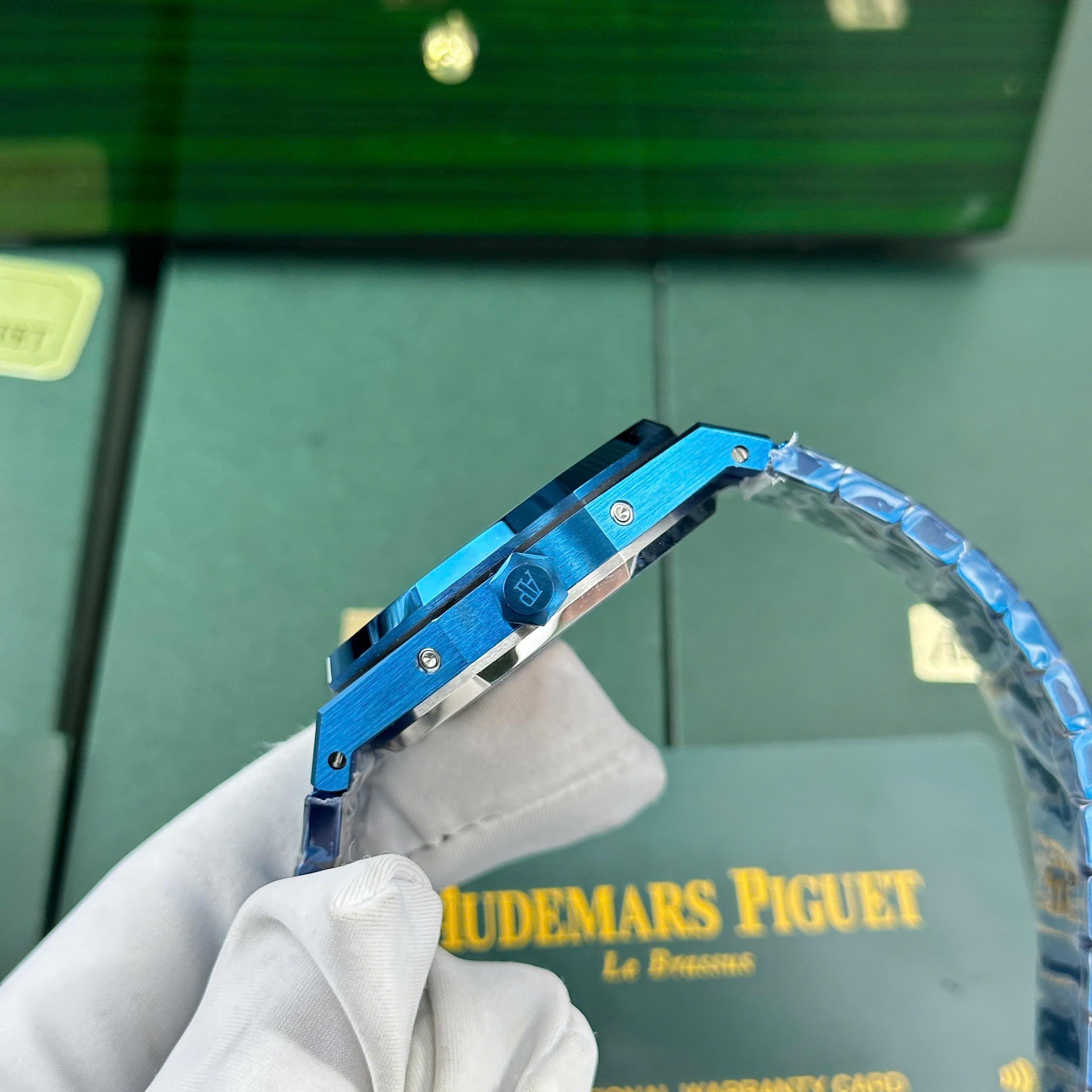 Audemars Piguet Royal Oak Perpetual Calendar 26579CS Replica 11 Watch Blue BBR Factory 41mm (7) Audemars Piguet Royal Oak Perpetual Calendar 26579CS Replica 11 Watch Blue BBR Factory 41mm (2)