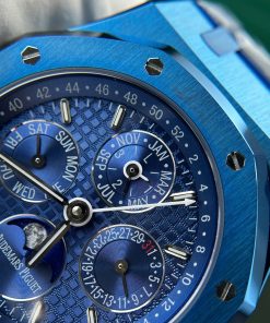 Audemars Piguet Royal Oak Perpetual Calendar 26579CS Replica 11 Watch Blue BBR Factory 41mm (2)
