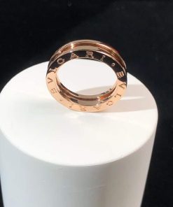 BVLGari B.Zezo1 Rings Custom 18K Rose Gold (2)