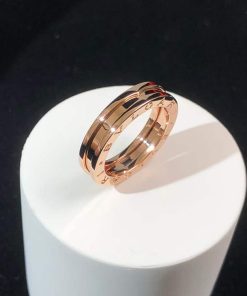BVLGari B.Zezo1 Rings Custom 18K Rose Gold (2)