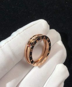 BVLGari B.Zezo1 Rings Custom 18K Rose Gold (2)