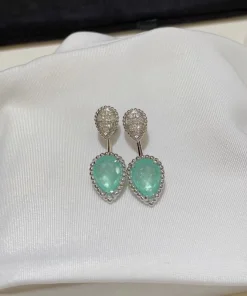 Bouchrone Womens Earrings Diamond 18K Gold Custom (2)