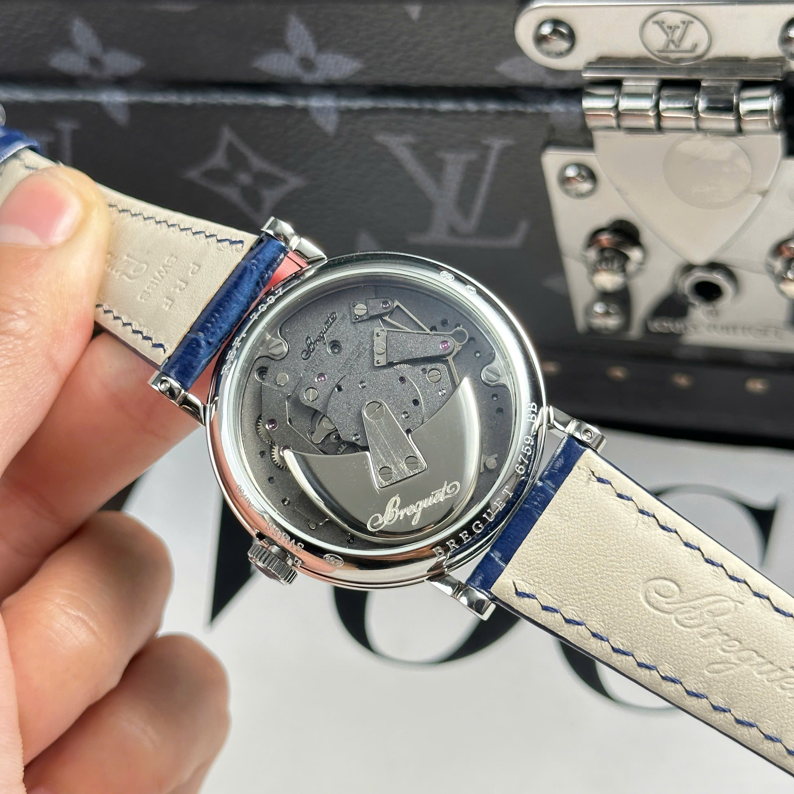 Breguet Tradition 7097 Replica Watches Blue Dial ZF Factory 41mm (7) Breguet Tradition 7097 Replica Watches Blue Dial ZF Factory 41mm (1)