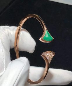 Bvlgari Divas Dream Bracelet Gemstone Diamond 18K Rose Gold Custom (2)