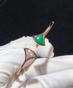 Bvlgari Divas Dream Bracelet Gemstone Diamond 18K Rose Gold Custom (2)