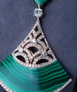 Bvlgari Divas’ Dream Necklace Custom 18K White Gold Diamond (2)