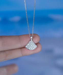 Bvlgari Divas Necklace Custom Natural Diamond White Gold 18k (2)