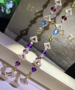 Bvlgari Gemset Diva's Dream Custom Diamond Rose Gold 18K Bracelet (2)