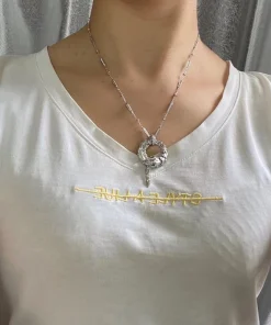 Bvlgari Serpenti Womens Necklace Diamond 18K White Gold Custom (2)