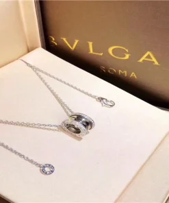 Bvlgari Zero1 Necklace Diamond 18K Gold Custom (2)