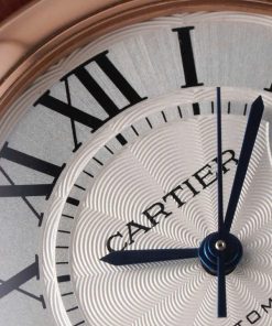 Cartier Ballon Bleu Lady Replica 11 Watch Brown Leather Strap AF Factory 33mm (2)