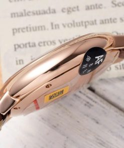 Cartier Ballon Bleu Lady Replica 11 Watch Brown Leather Strap AF Factory 33mm (2)