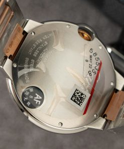 Cartier Ballon Bleu W6920037 Demi Rose Gold Replica Watches Dial Brown 42mm (2)