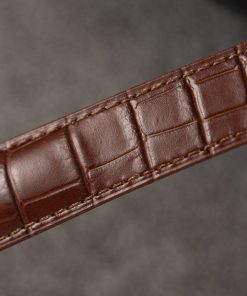 Cartier Ballon Bleu W6920037 Rose Gold Replica Watch Brown Leather Strap 42mm (2)