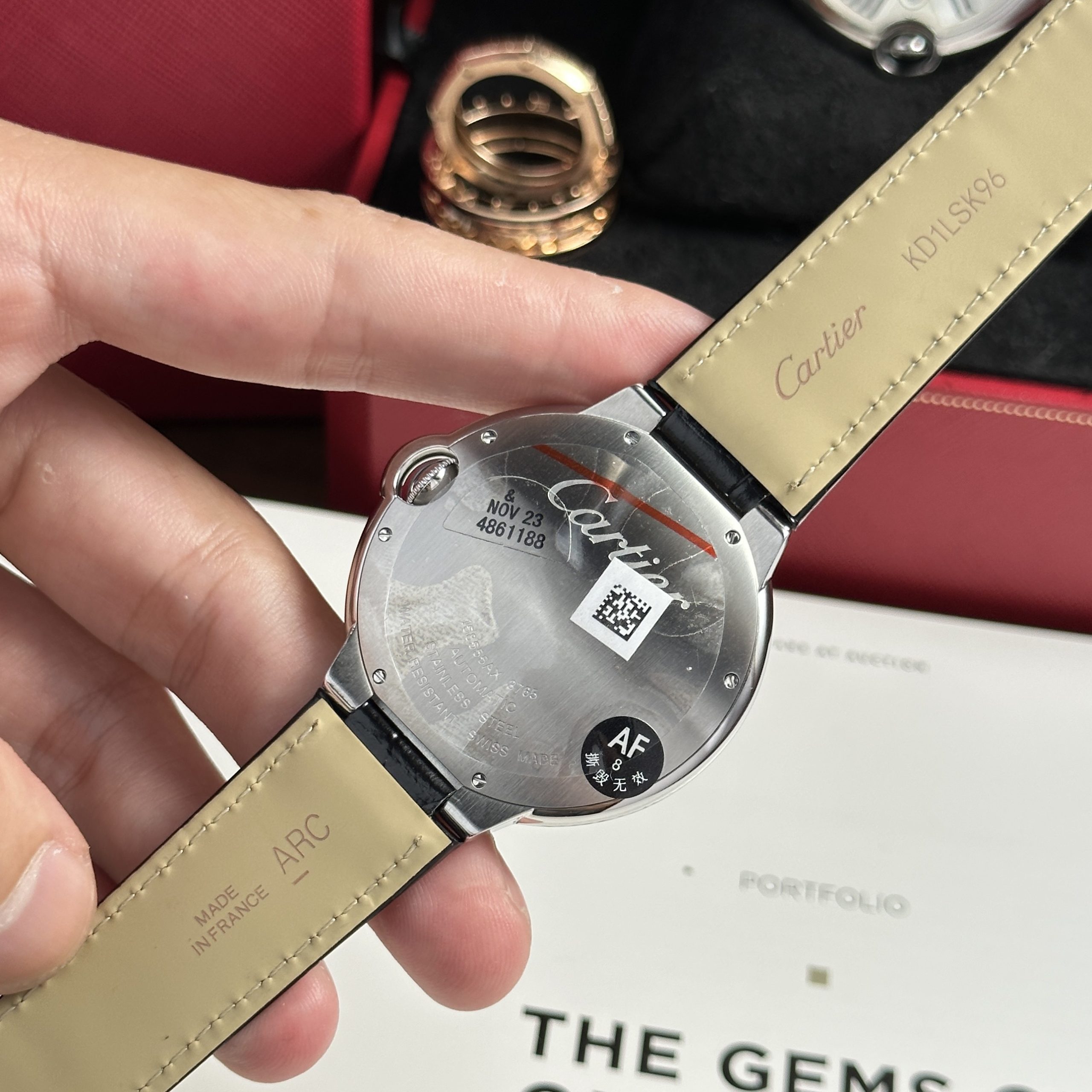 Cartier Ballon Bleu de Cartier Replica Watch AF Factory 42mm (2) Cartier Ballon Bleu de Cartier Replica Watch AF Factory 42mm (1)