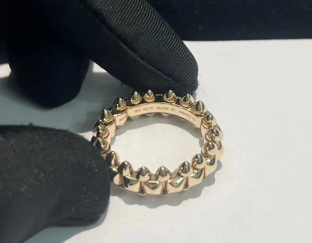 Cartier Clash Small Mode Rings Custom 18K Rose Gold (2)