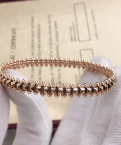 Cartier De Clash Bracelet Custom Rose Gold 18K (2)
