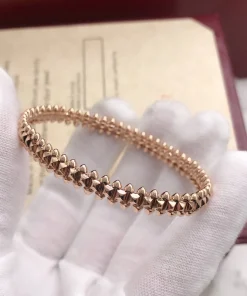 Cartier De Clash Bracelet Custom Rose Gold 18K (2)