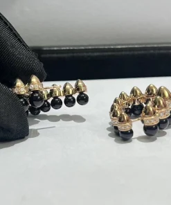 Cartier De Clash Women Earrings Custom 18K Rose Gold (2)