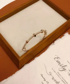 Cartier De Ecrou Bracelet Custom Gold 18K (2)