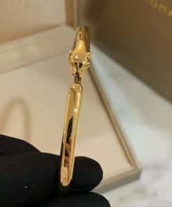 Cartier De Panthére Bracelet Custom 18K Gold (2)