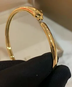 Cartier De Panthére Bracelet Custom 18K Gold (2)