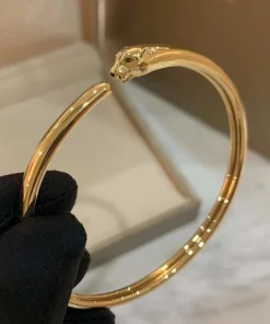 Cartier De Panthére Bracelet Custom 18K Gold (2)