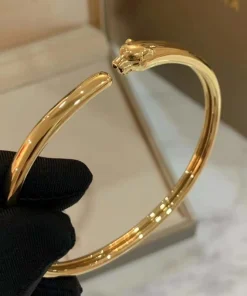 Cartier De Panthére Bracelet Custom 18K Gold (2)