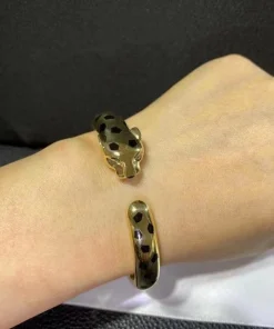 Cartier De Panthère Bracelet Diamonds Custom Gold 18K (2)