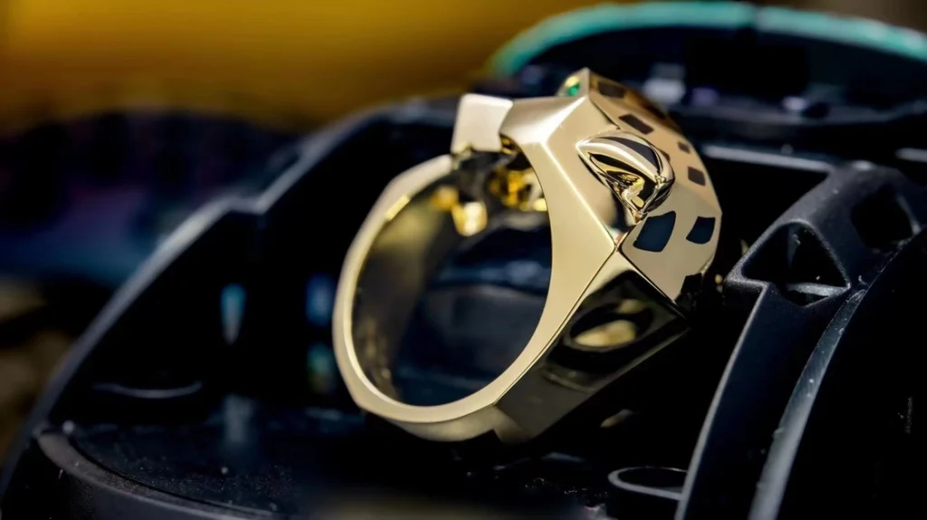 Cartier De Panthère Rings Custom Gold 18K (2)