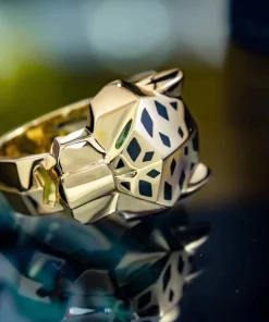 Cartier De Panthère Rings Custom Gold 18K (2)