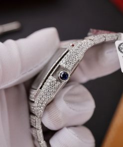 Cartier Iced Out Custom Full Moissanite Diamonds Hong Kong